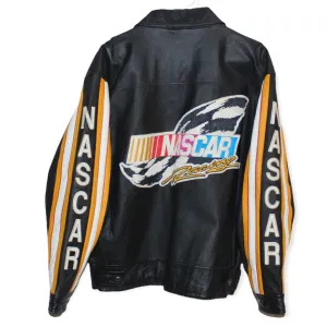 Rare NASCAR Leather Jacket (L)